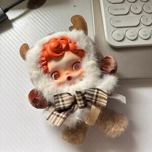 Skullpanda Winter Symphony Wanderer’s Tune Plush Keychain